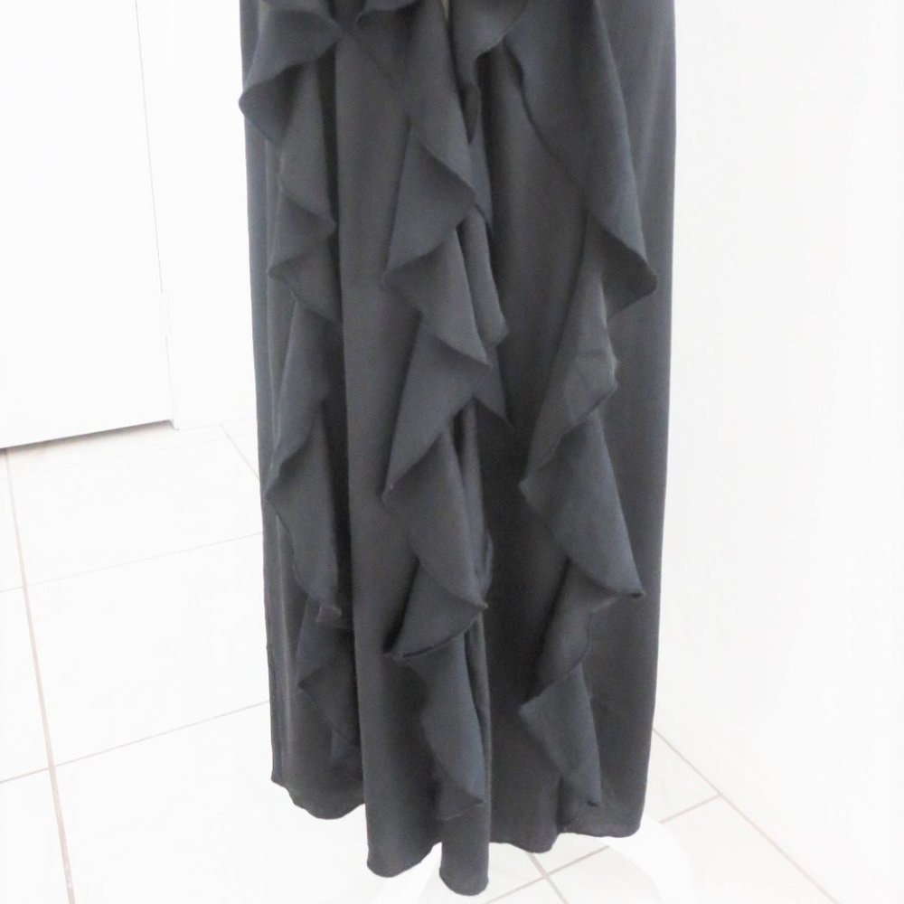 Victoria's Secret Black Ruffle Robe - Picture 6 of 14